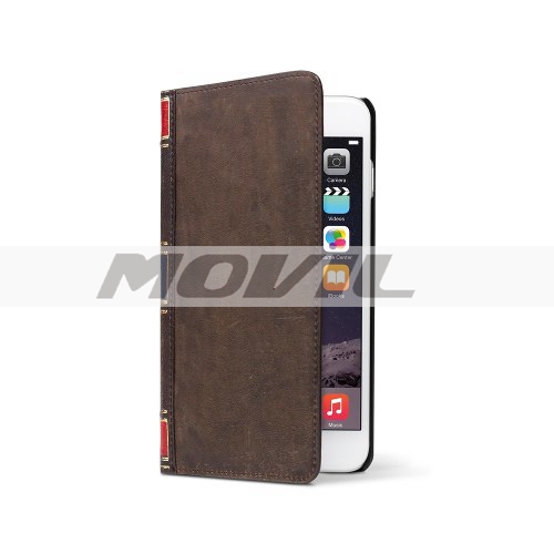 Bookbook Funda Iphone 6 6s Plus Vintage Cafe